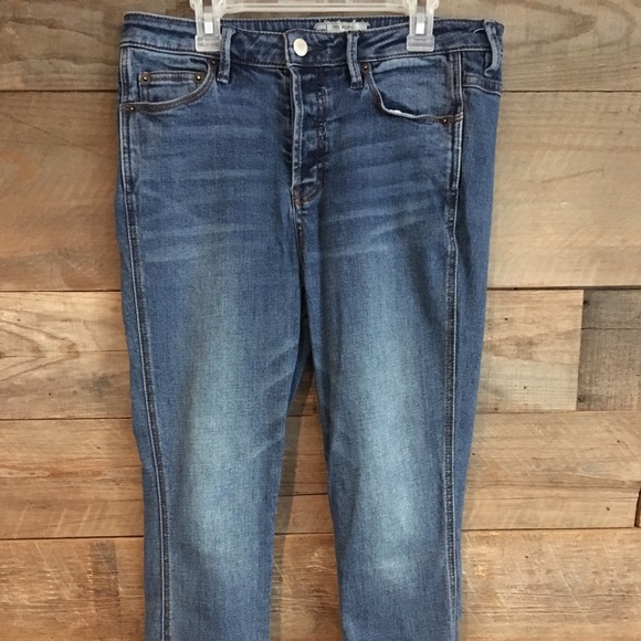 Free People button fly mid rise - Picture 2 of 5